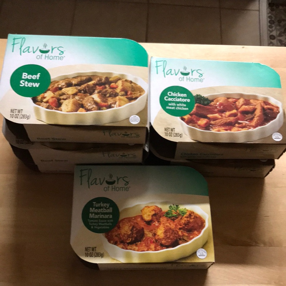 6 Optavia lean and green 3 beef stew 2 chicken cacciatore 1 turkey meatball.